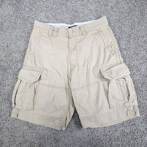 Polo Ralph Lauren Shorts Mens 32 Cargo Freighter Distress Grunge Gorpcore Preppy